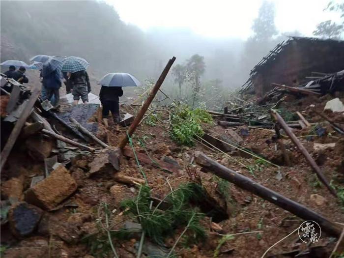 最新消息丨巧家小河镇马鞍村烂泥箐滑坡自然灾害 造成9人遇难
