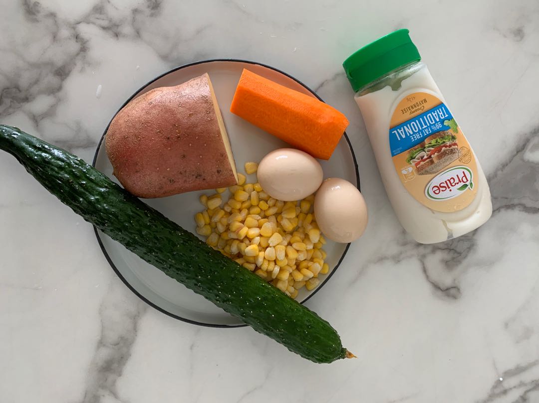 這幾樣蔬菜，焯水拌一拌，沒想到這麼好吃，低脂低卡又解饞好吃