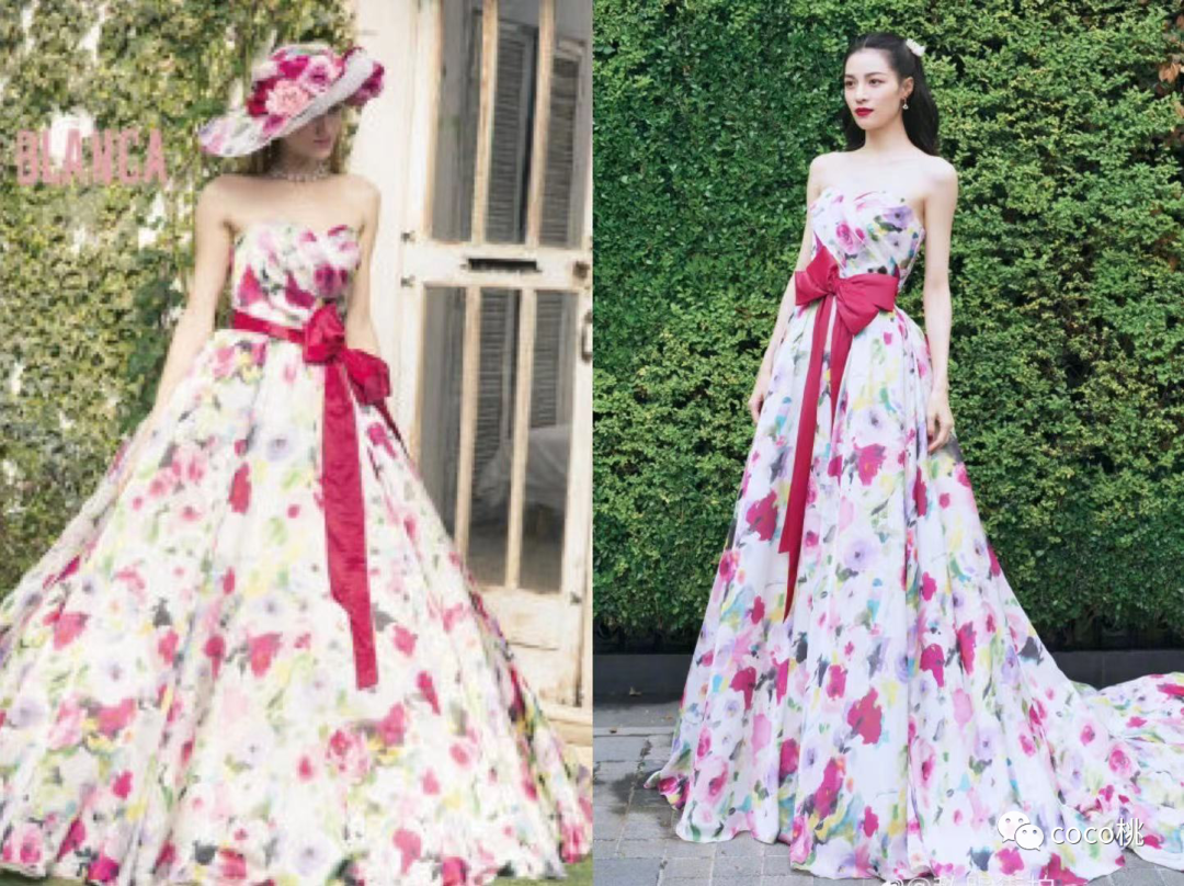 Female star of Ba Sha red carpet is contended for strange bottle colourful! 