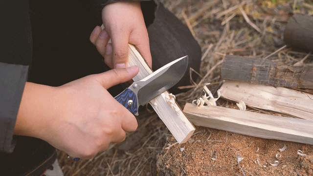 强壮如直刀 硬汉就需要这样的工具——三刃木1005折刀