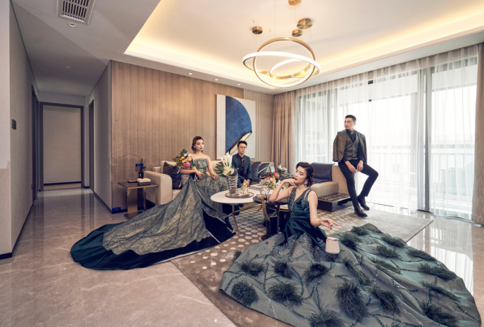 金隅紫京云筑二期样板间开放再次扛鼎九龙湖热度