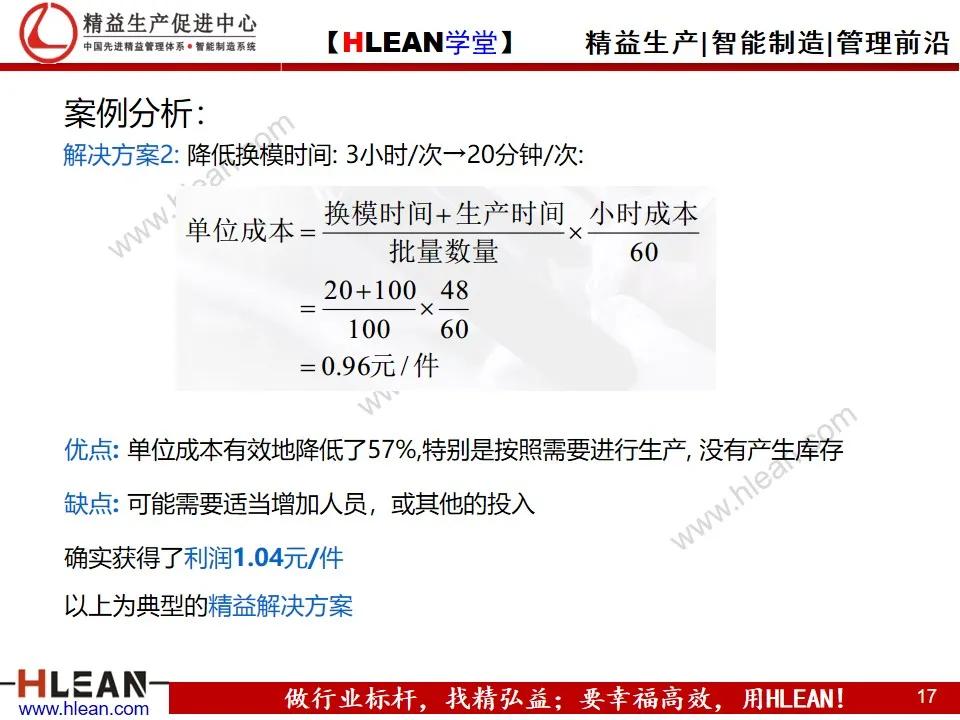 「精益学堂」快速换模基础（SMED）