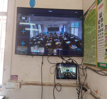 洋门小学积极推进专递课堂教学工作