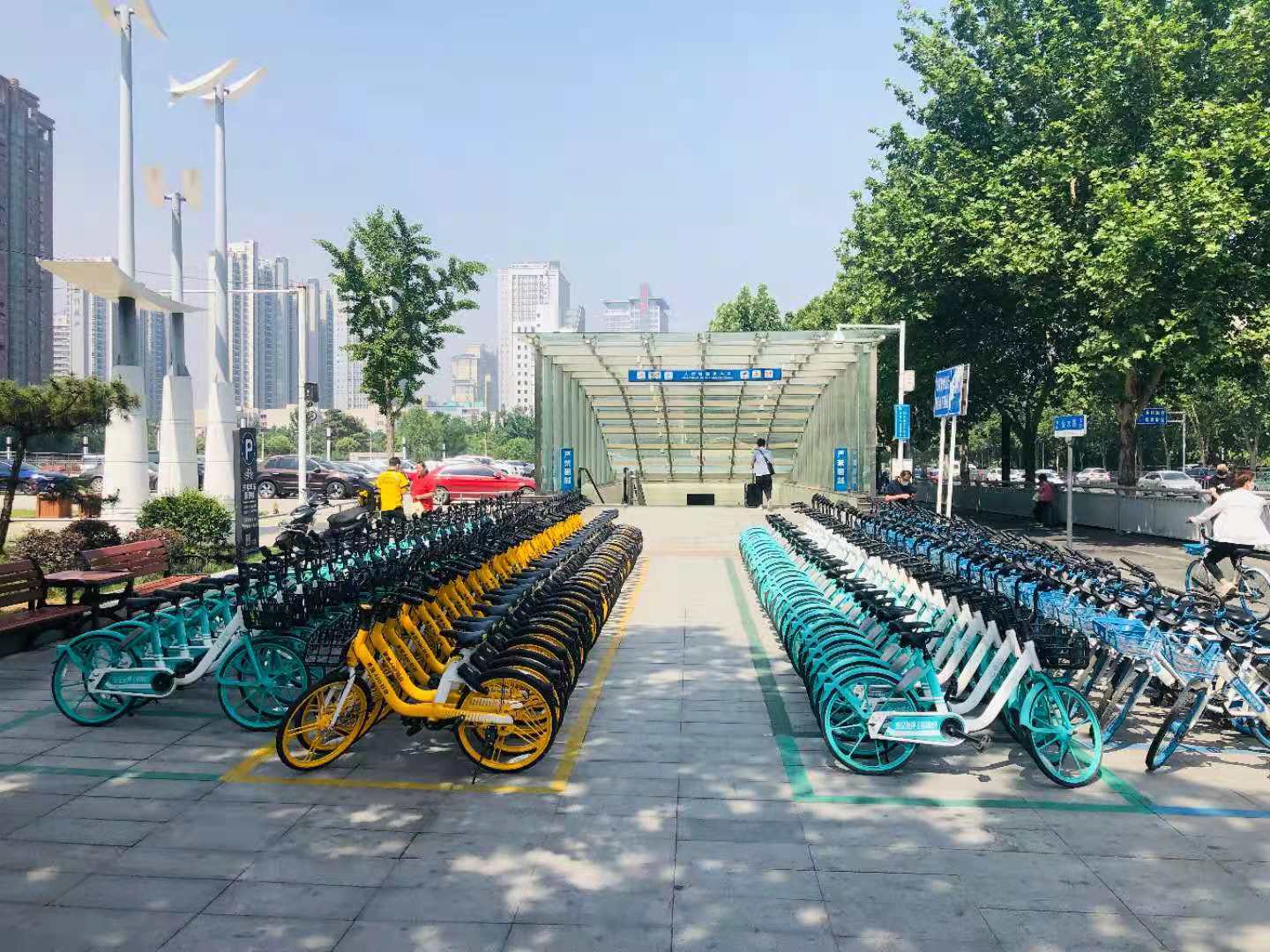 郑州市区共享单车总量降至132万辆