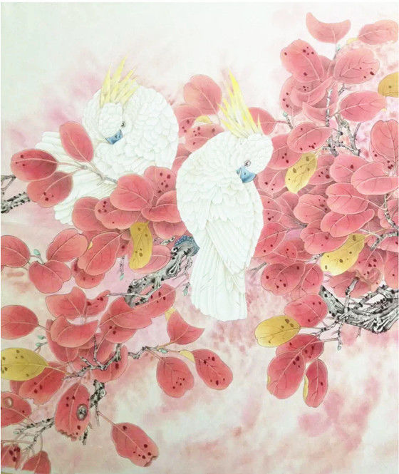画家候书逢——花鸟人物山水作品鉴赏