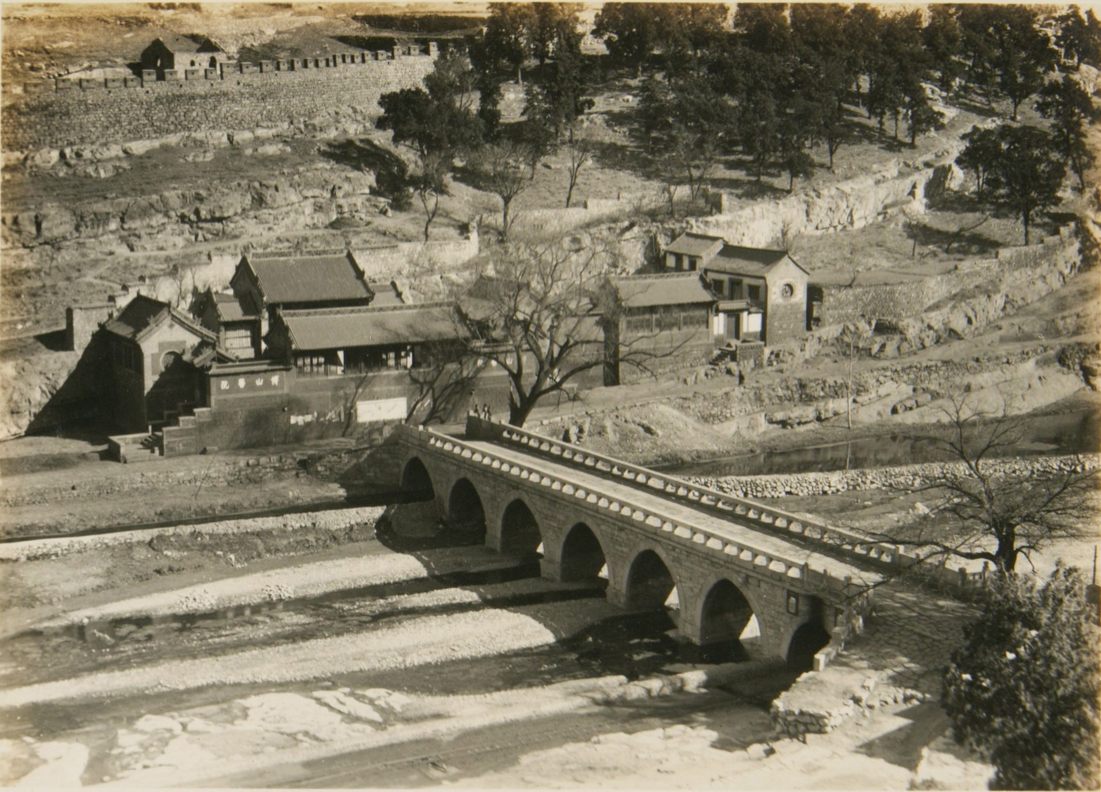 民国老照片：1929年的山东淄博，春秋战国遗址遍地