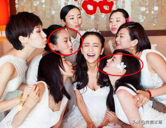 当初佟丽娅婚礼，伴娘团被瞧不起，时过境迁，