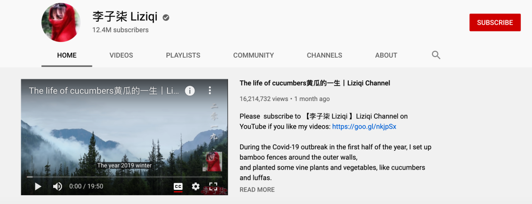 谁让“李子柒”与“阿木爷爷”们成为YouTube网红？