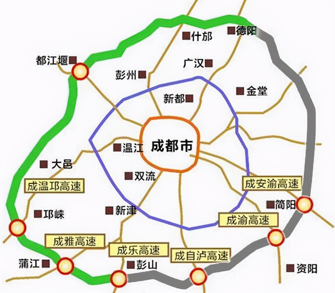 793公里,助成都经济区环线高速全线贯通