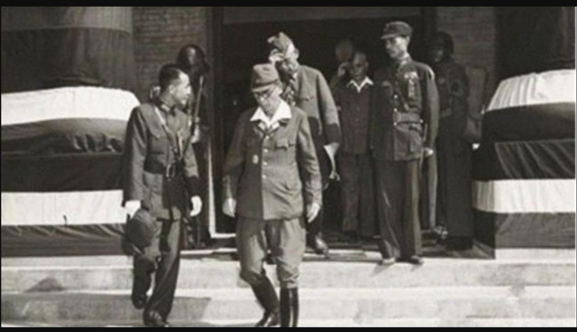 三光政策刽子手，治安战专家冈村宁次，彭老总