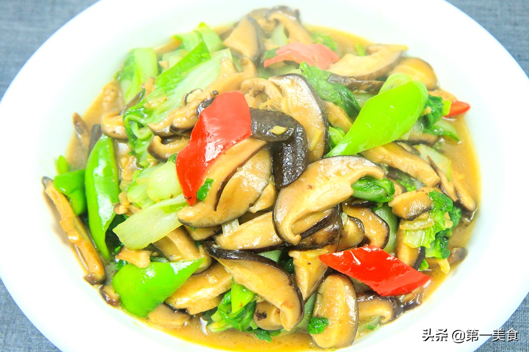 圖片[10]-香菇小白菜做法步驟圖 鮮香營養還下飯-起舞食譜網