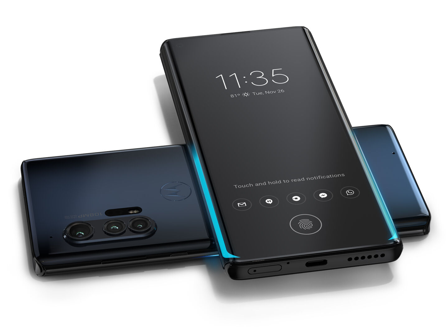 摩托罗拉手机公布最新款5G旗舰级智能机Edge 