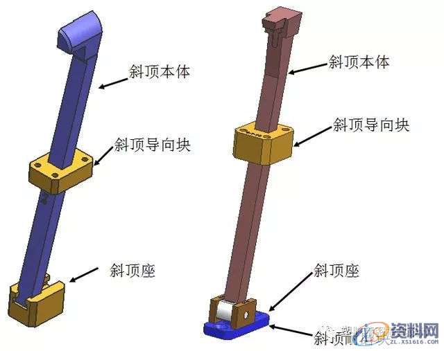 塑胶模具设计之斜顶结构设计，点击收藏