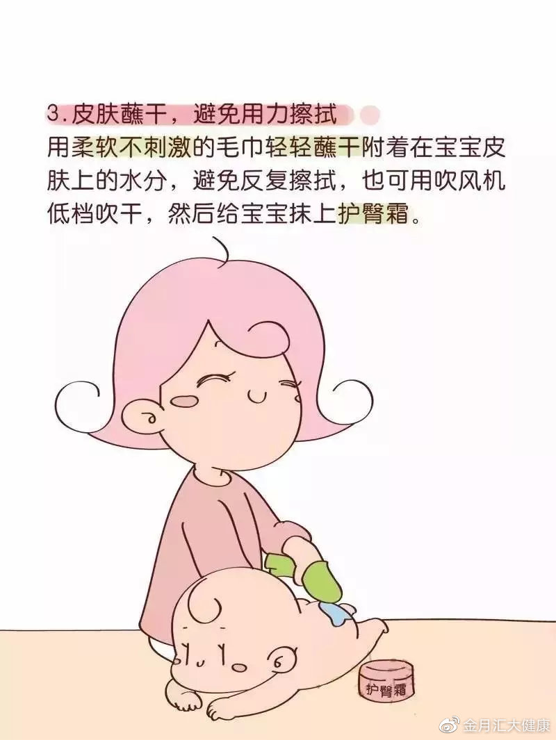 宝宝红屁屁怎么防治？记住 6 个步骤就够了