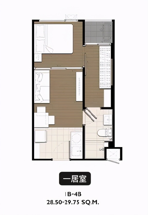 曼谷素坤逸高性价比公寓丨Plum Condo Sukhumvit 62 素坤逸·华府公寓