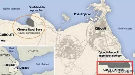 中国海外吉布提基地出现航母码头，美国人看后评价：比美军的厉害