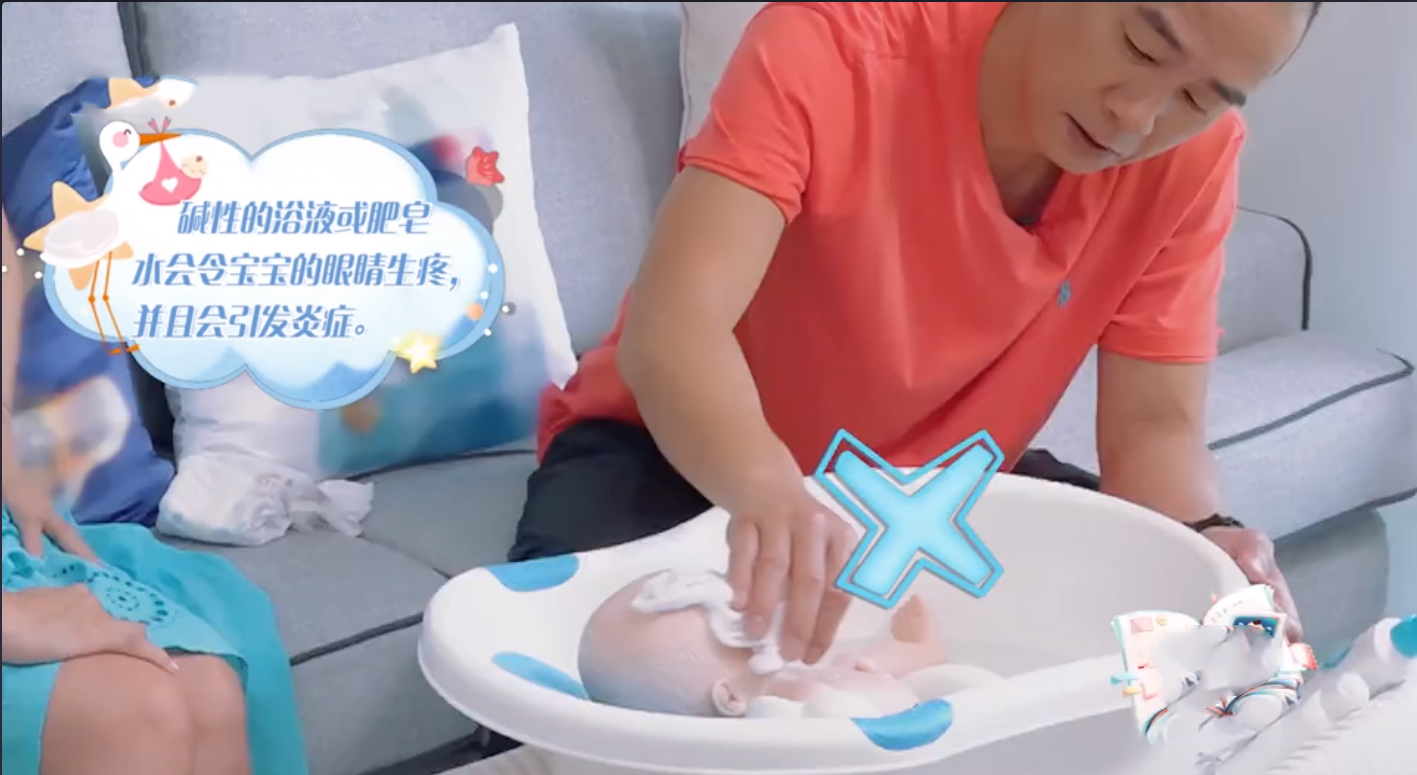 陳小春奶爸模擬考試，脫不下娃娃和尚服說別生了，應采兒說太遲了