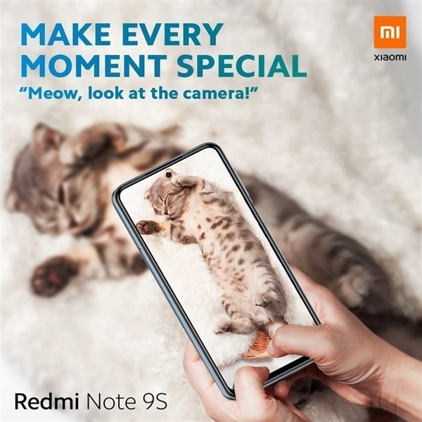 Redmi Note 9S公布 骁龙720G 5020mAh充电电池1277元起