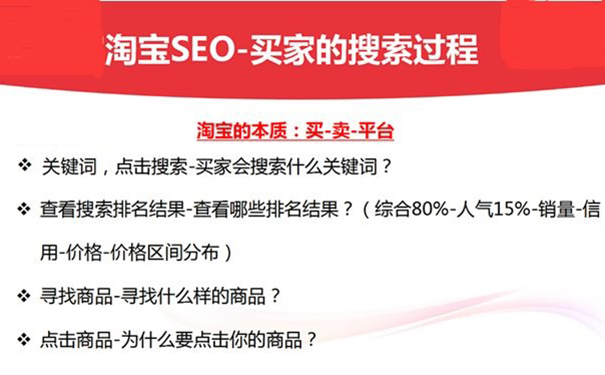 搞懂淘宝的搜索规则，让免费自然搜索流量飞起来！