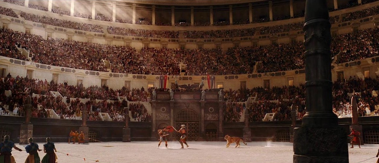 《角斗士》:豆瓣8.5，大尺度还原罗马竞技场的血腥与浪漫