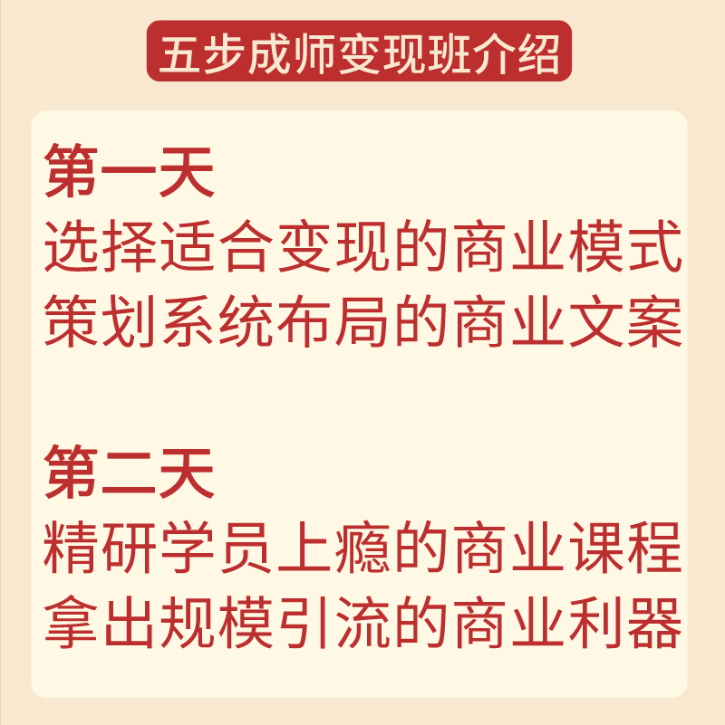五步成師是什么，是課程的階段嗎？如何成為一名培訓講師
