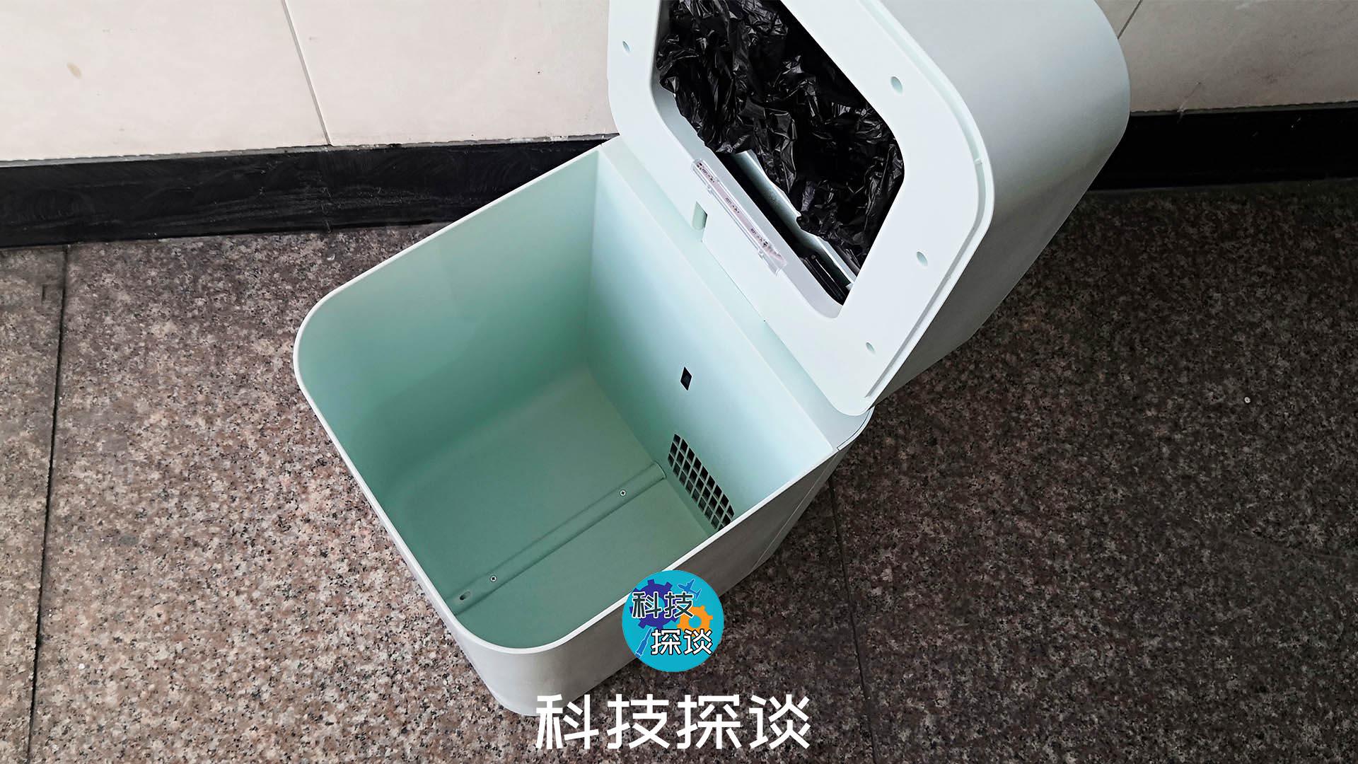 自動打包，優(yōu)雅的套垃圾袋，拓牛T1垃圾桶助力垃圾分類