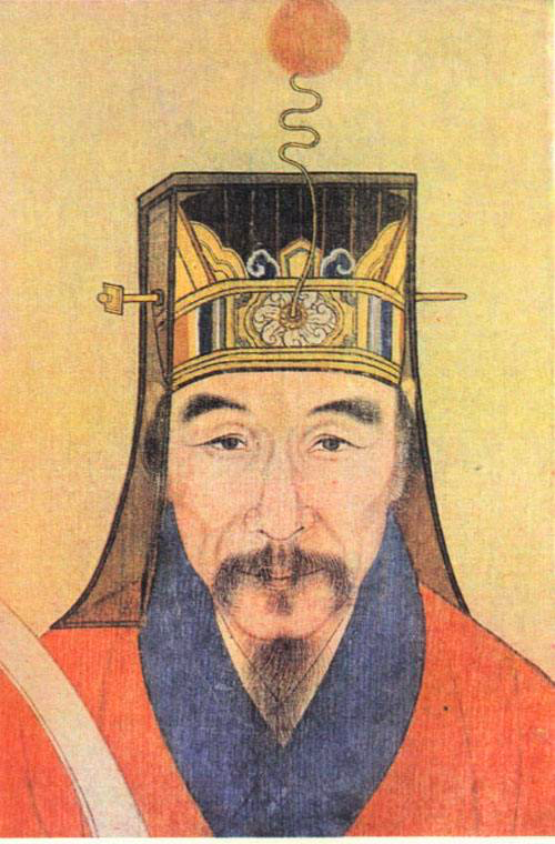 虽无貂蝉，却有貂蝉冠，寓意高洁刚柔的貂蝉冠