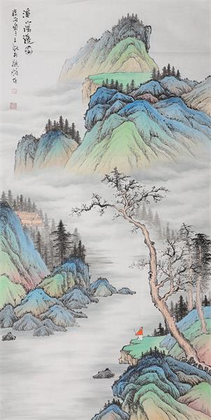 北京国创书画院院长-著名书画家颜娟作品赏析
