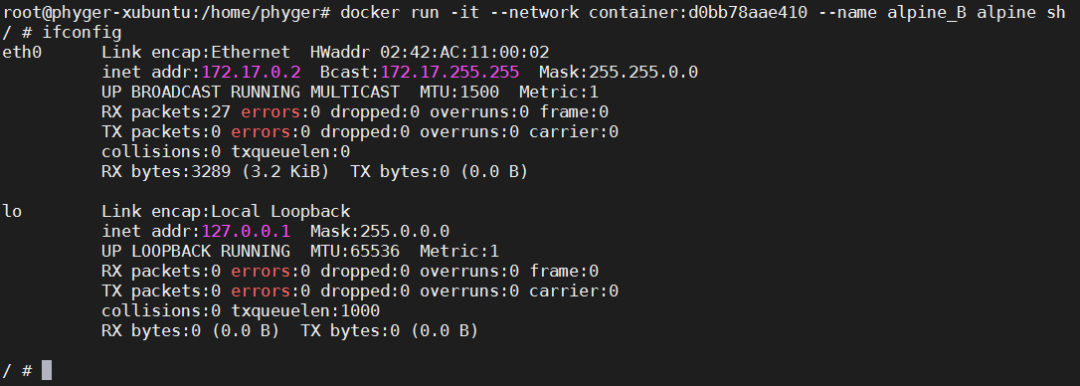 Docker-10-网络类型