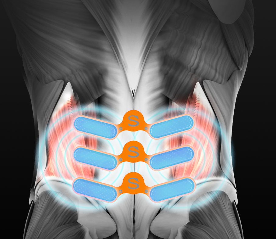科技护腰新方式，SKG按摩腰带W5很有一套