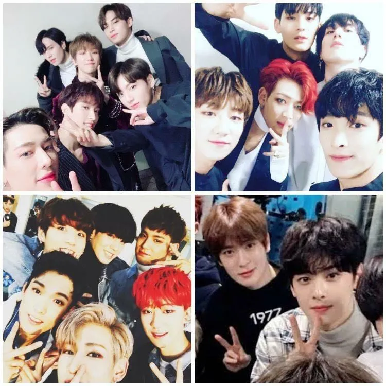 柾国和GOT7成员的友情纹身?;美延-Sana原来是这样认识的?