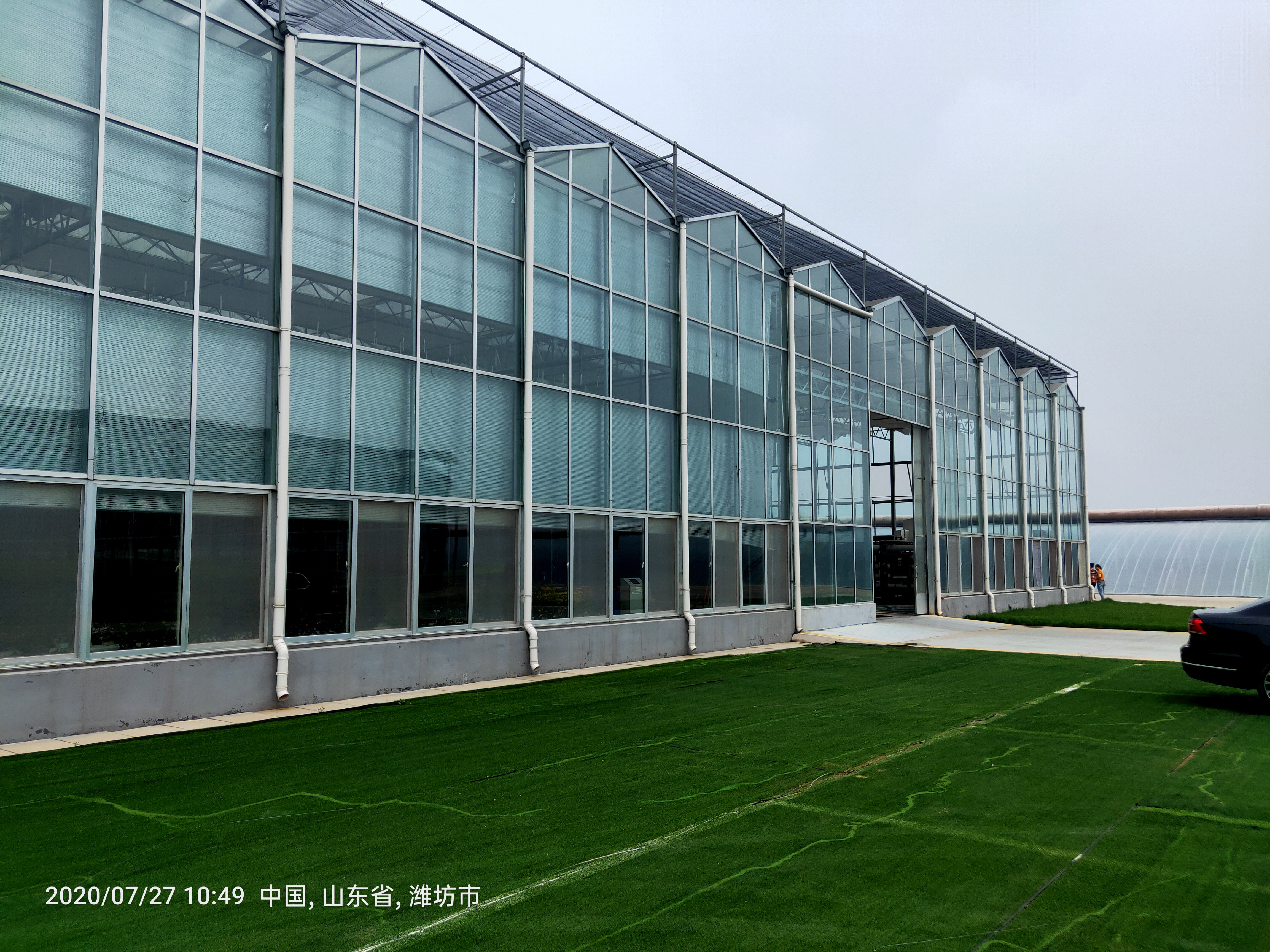 3456平方米的玻璃温室大棚设计图纸造价解析，玻璃温室大棚造价