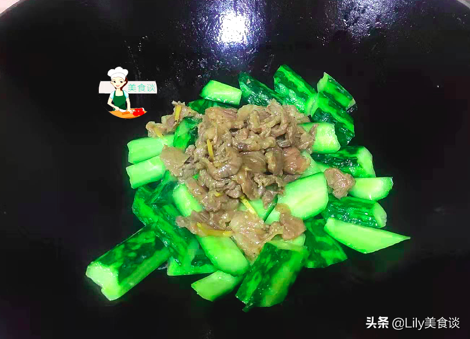 图片[9]-黄瓜炒肉做法步骤图 不出水-起舞食谱网