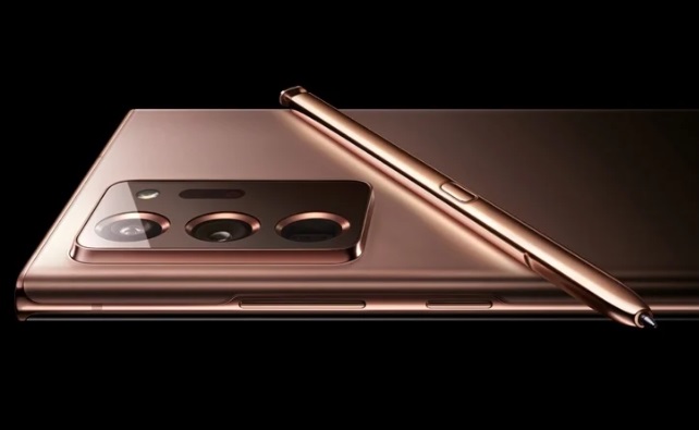三星Note20系列产品曝出，三星纤薄夹层玻璃技术性，能另外打开QHD 120Hz