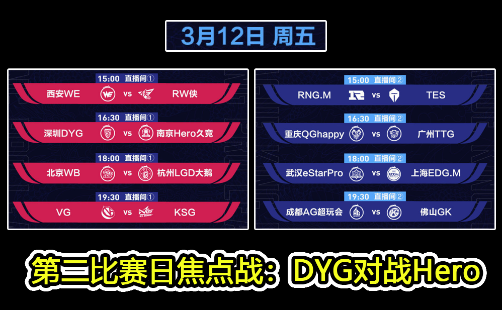 KPL Ji Qian is surpassed, head battle is feline god avenges EStar, after DYG battle AG tightens therewith