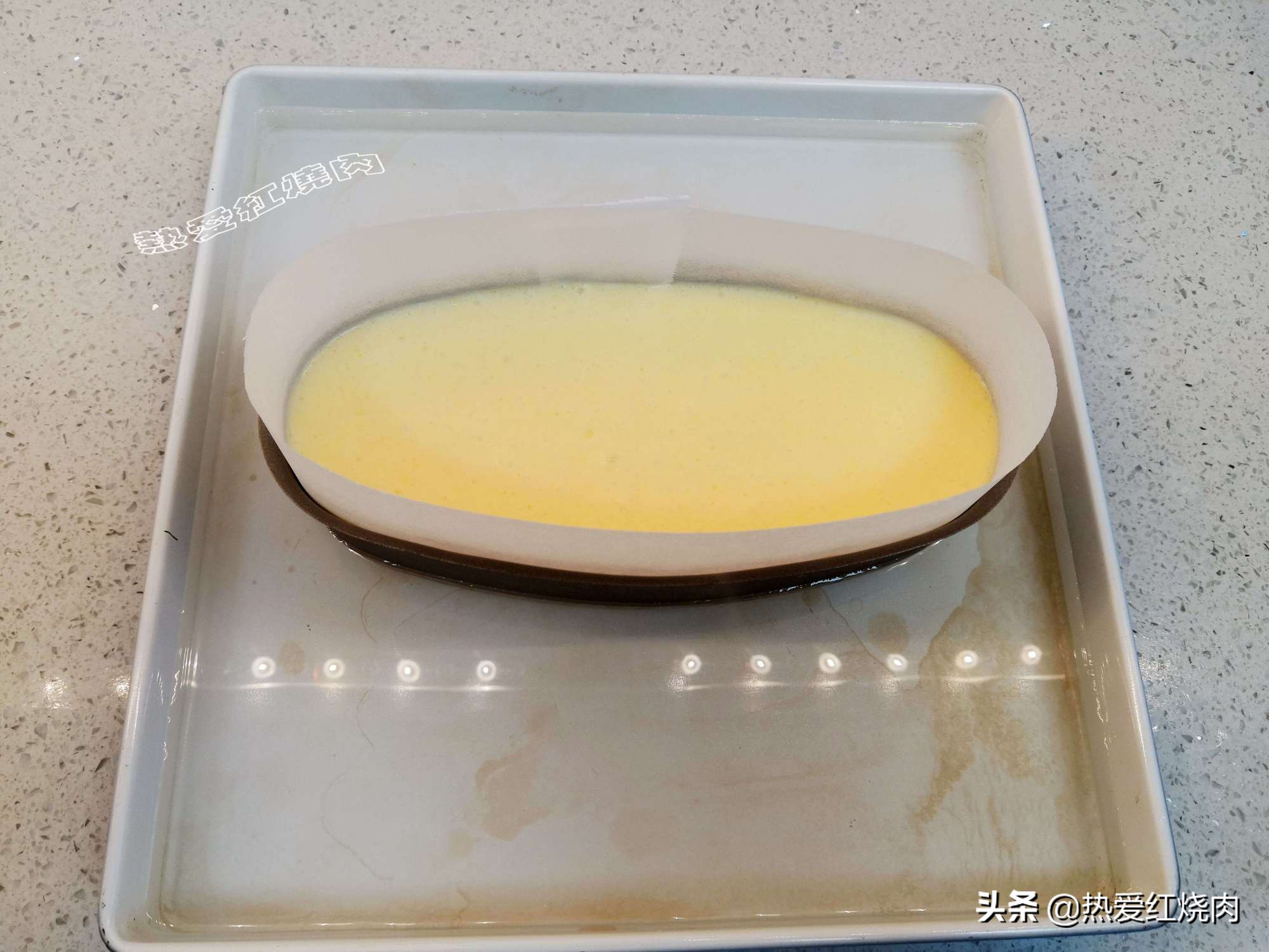 這蛋糕口感濕潤吃著不噎人，做了四次終於成功了，心得體​​會告訴你