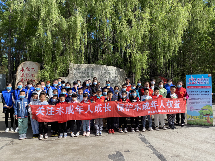 黑龙江拜泉县民政局举办《未成年人保护法》普法宣传月活动