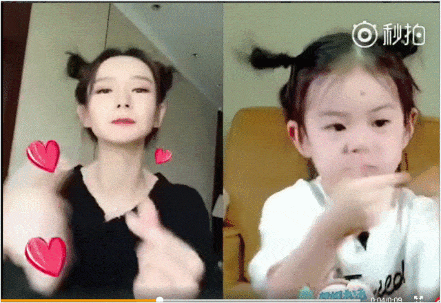 5 years old of daughters make up Qi Wei to catch the hair, hole that play side, however by mad assist of 1 million person: Is the reason? 