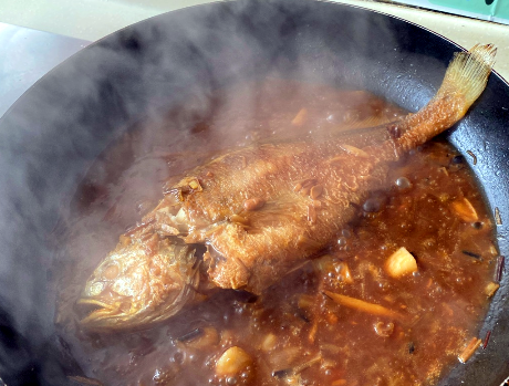图片[5]-红烧鱼的做法步骤图 肉质嫩滑不腥-起舞食谱网