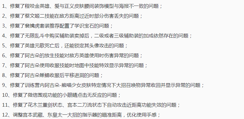 王者荣耀8.18更新：7位英雄调整，4套全新星元上架，神秘商店开启