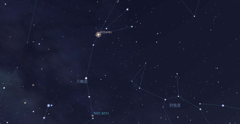 天蝎座心宿二 是南天最亮的红色恒星 位于天赤道以南 宇宙秘探 Mdeditor