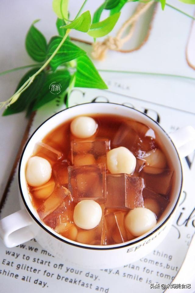 图片[11]-红糖白凉粉丸子做法步骤图 冰凉爽口又消暑比喝奶茶强-起舞食谱网