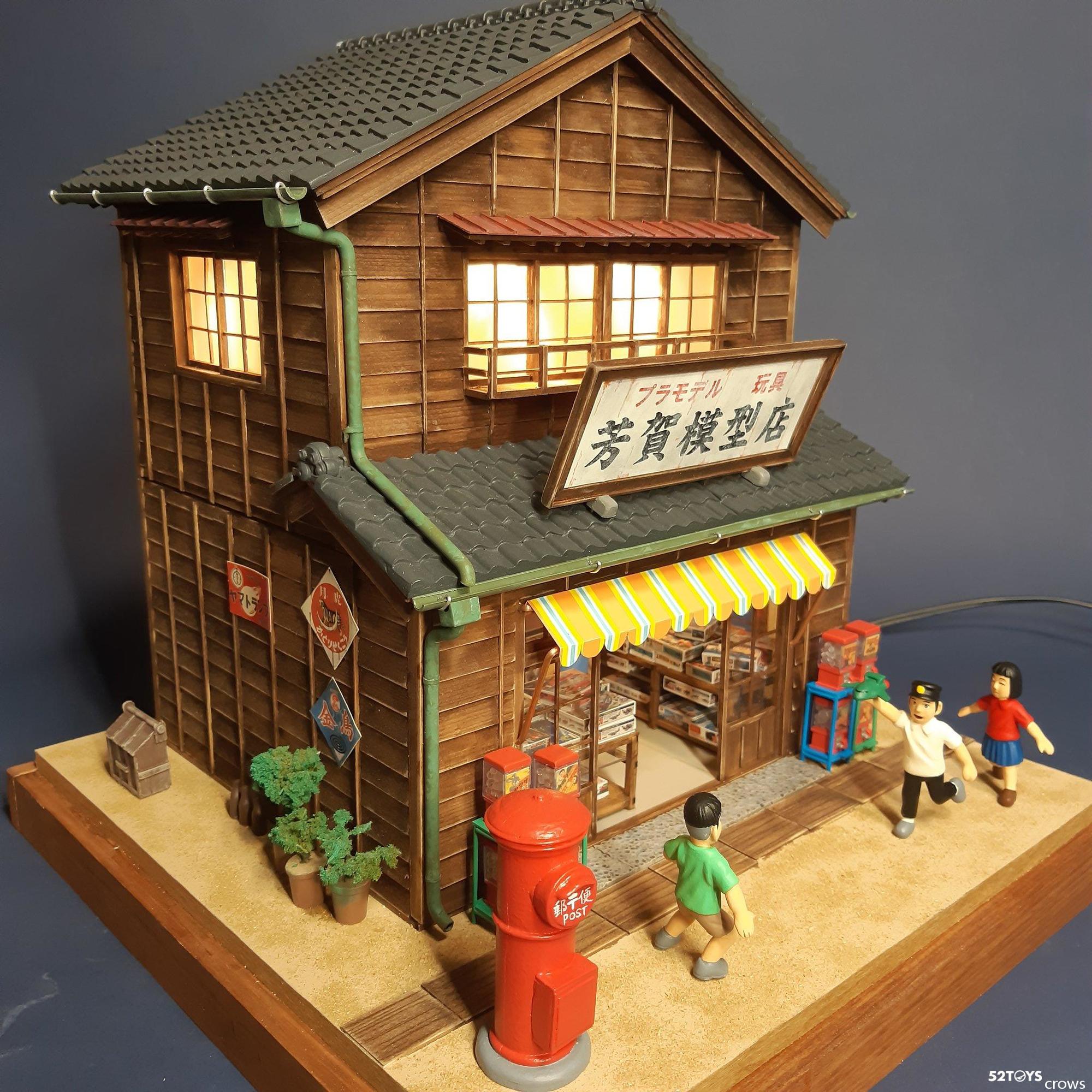 用場景留住 場景 日本微縮大師山本高樹的微縮場景作品 52toys原型大賽 Mdeditor
