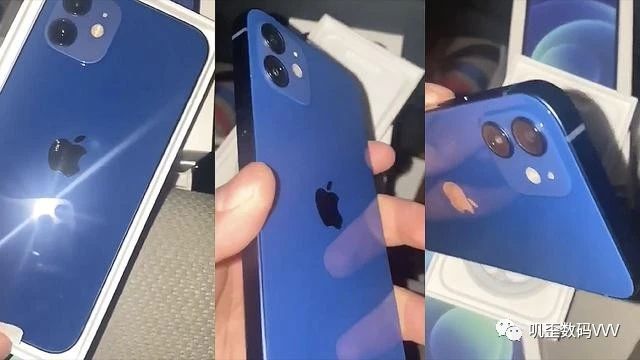 iPhone翻车了！iPhone 12深蓝色真机里手， 丑更新高宽比
