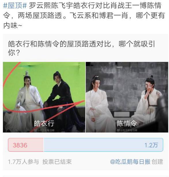好好观剧不行吗？为何非得拿《皓衣行》和《陈情令》比较？