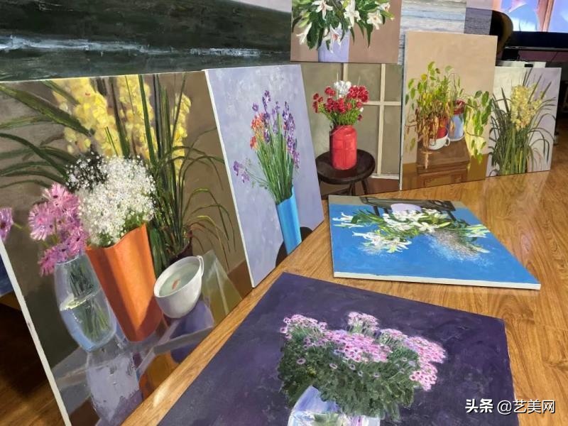 绽放——著名画家王力克笔下的生命之花