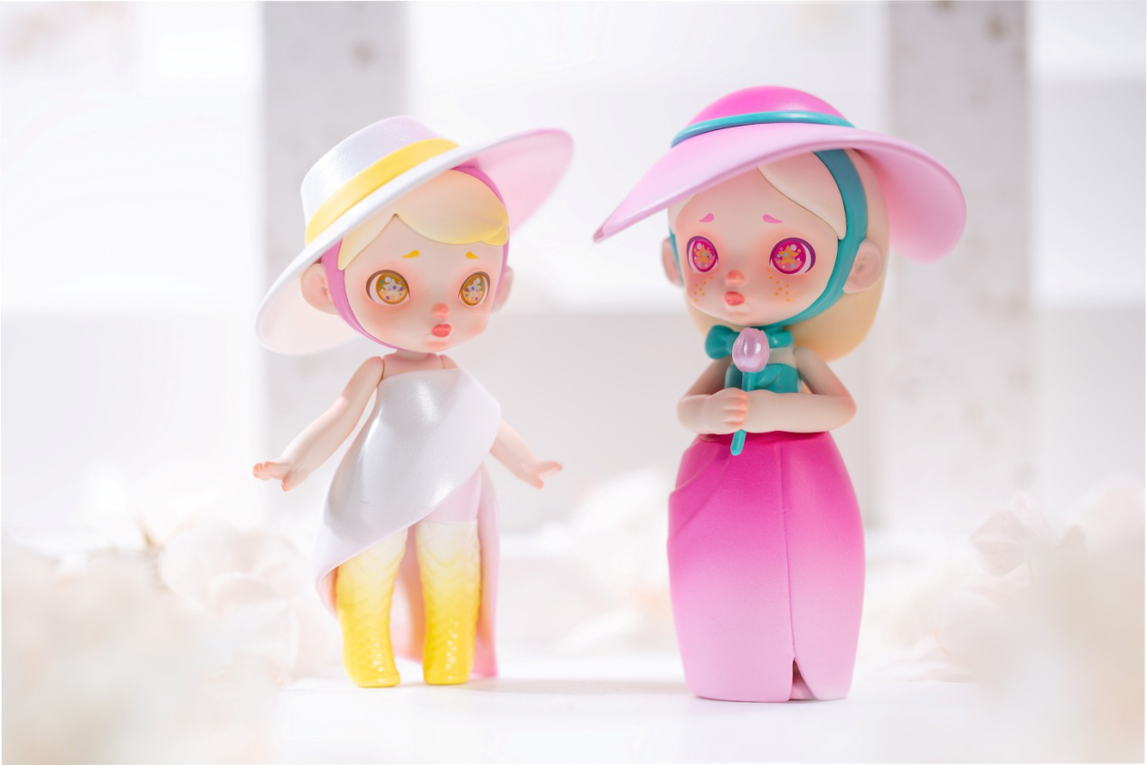 玩具城市劳拉第二弹—花卉时装系列盲盒，背后隐藏工匠精神