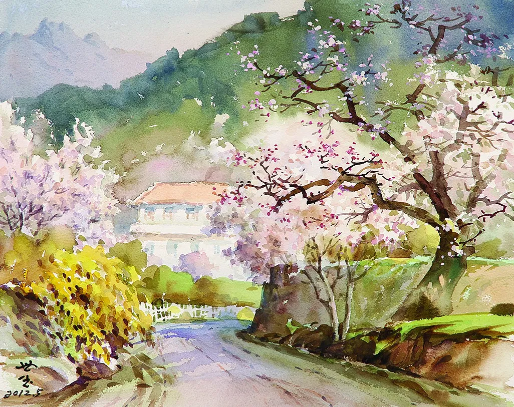春暖花开之际，一起来看姜世钰的水彩展！