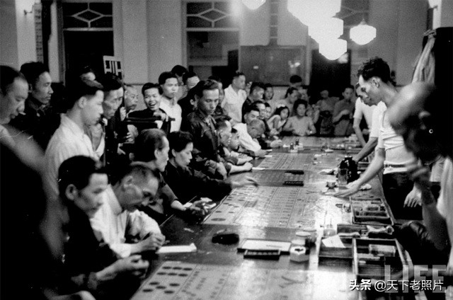 1949年7月的澳门老照片，繁华且纸醉金迷的“销金窟”