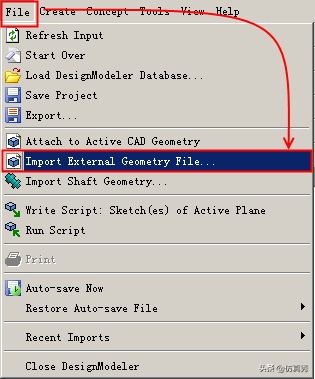 Ansys workbench14.0机械设计模块中静力分析案例